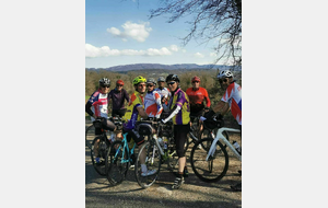 Entrainement des cyclos en mars