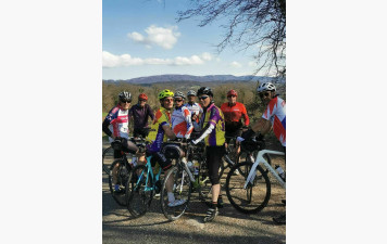 Entrainement des cyclos en mars